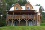 Alpenstar 2005 brand new log cabin near Boone NC