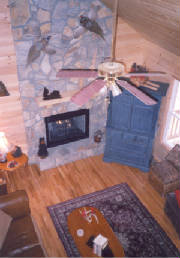 Boone NC log cabin rental by owner