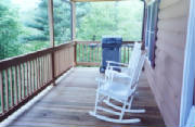 log cabin rental in the Blue Ridge Mountains Boone